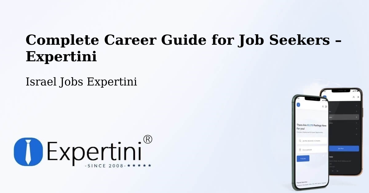 Career Guide for Job Seekers – Kafr Mandā - Kafr Mandā, Israel Jobs Expertini