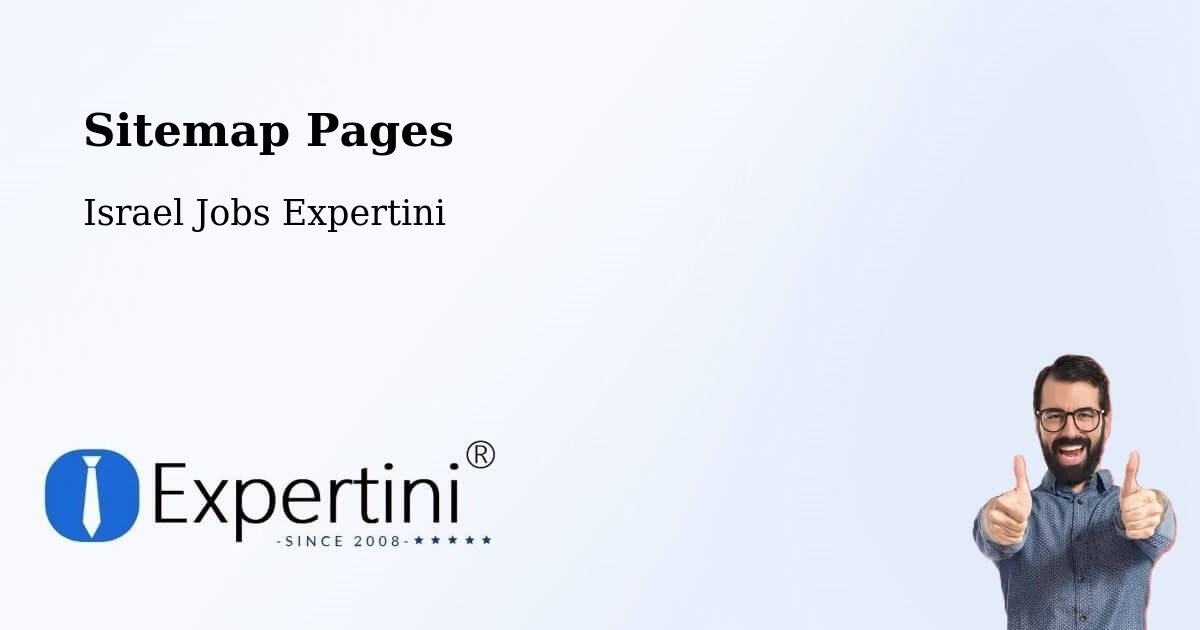Sitemap Pages - Kafr Mandā - Israel Jobs Expertini