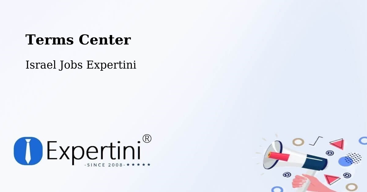 Terms of Service – Kafr Mandā - Israel Jobs Expertini